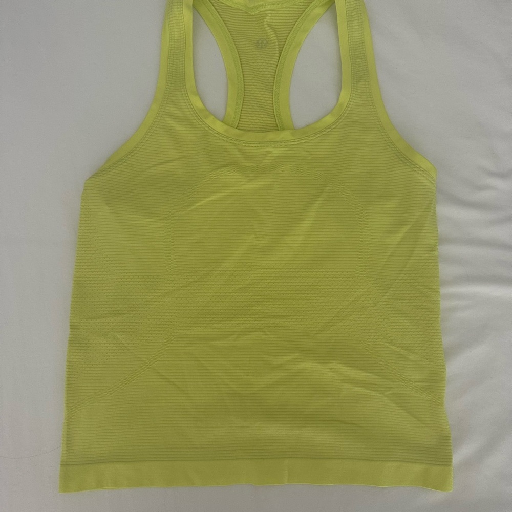 lululemon athletica Yellow Tank Top